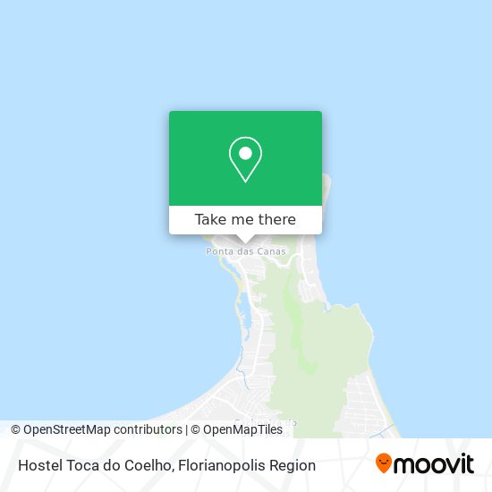 Hostel Toca do Coelho map