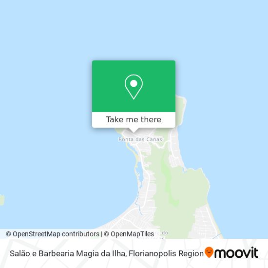 Salão e Barbearia Magia da Ilha map