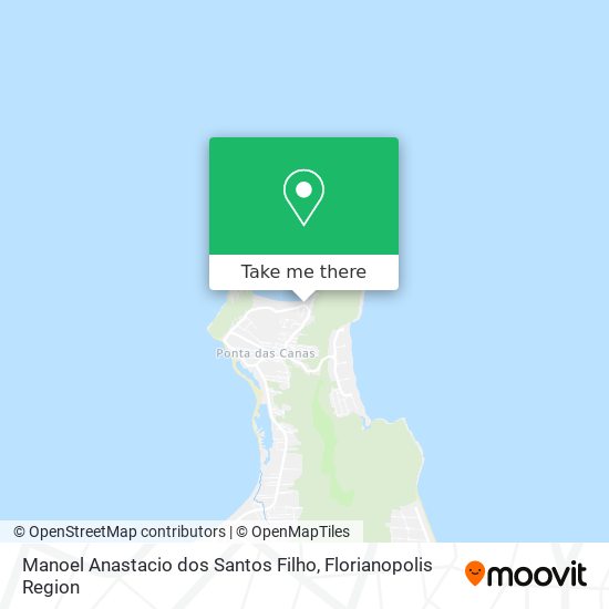 Manoel Anastacio dos Santos Filho map