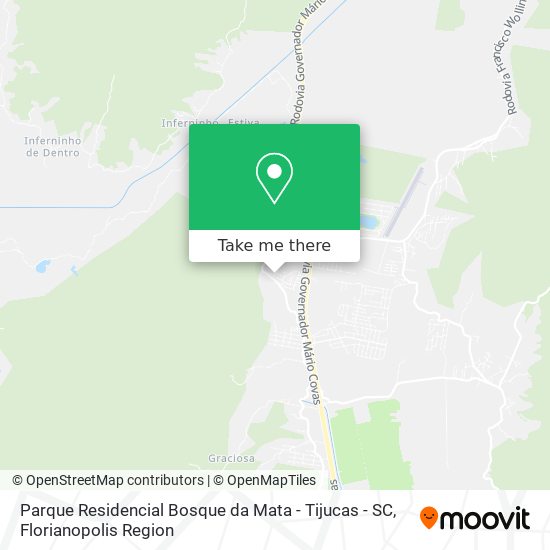Parque Residencial Bosque da Mata - Tijucas - SC map