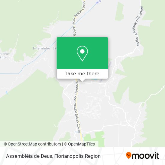 Assembléia de Deus map