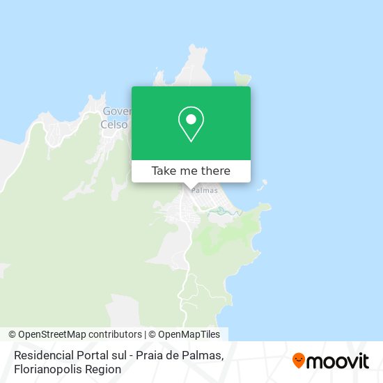 Residencial Portal sul - Praia de Palmas map