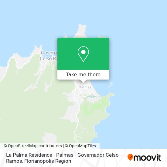 La Palma Residence - Palmas - Governador Celso Ramos map