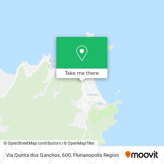 Via Quinta dos Ganchos, 600 map
