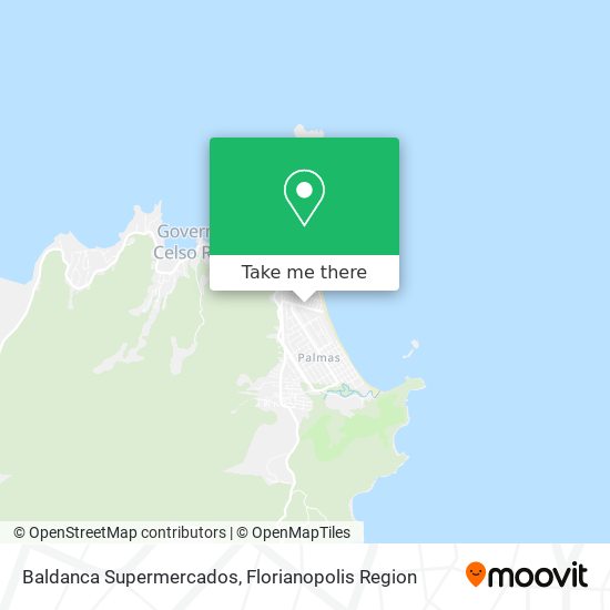 Baldanca Supermercados map