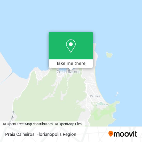 Praia Calheiros map