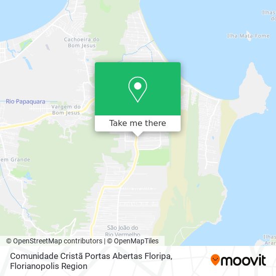 Comunidade Cristã Portas Abertas Floripa map