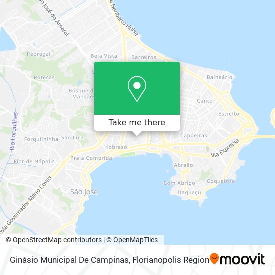 Ginásio Municipal De Campinas map