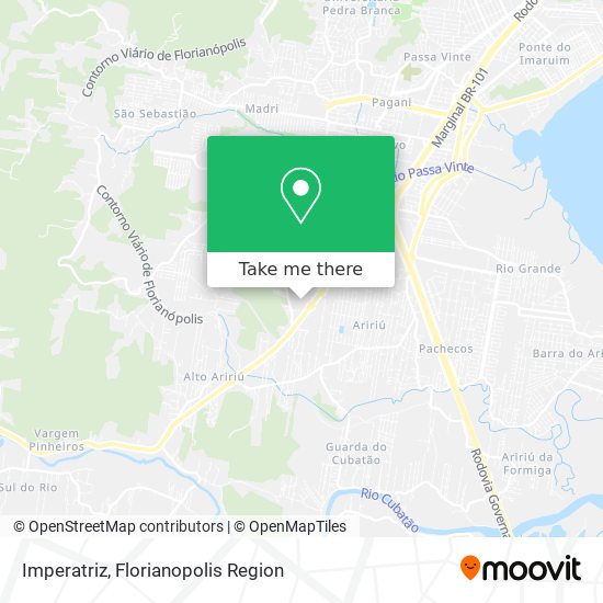 Imperatriz map