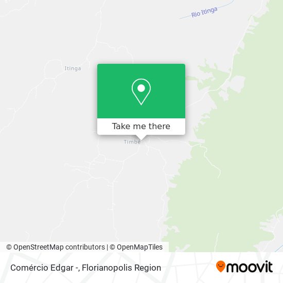 Comércio Edgar - map