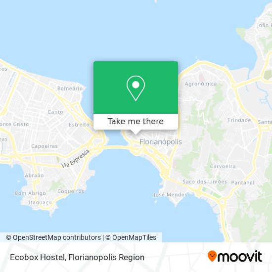 Mapa Ecobox Hostel