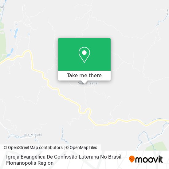 Igreja Evangélica De Confissão Luterana No Brasil map