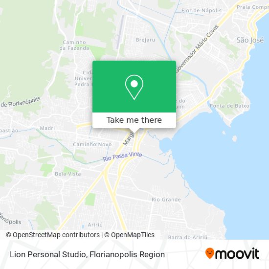 Lion Personal Studio map