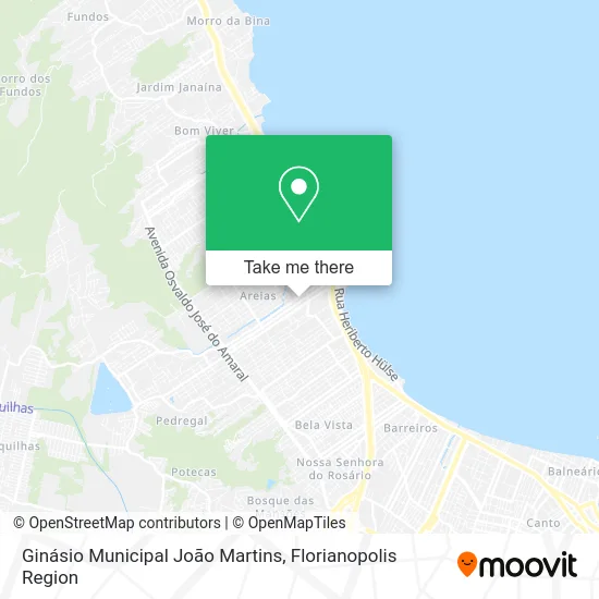 Ginásio Municipal João Martins map