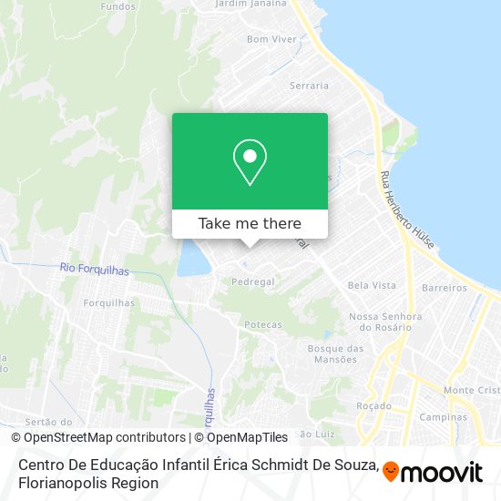 Centro De Educação Infantil Érica Schmidt De Souza map