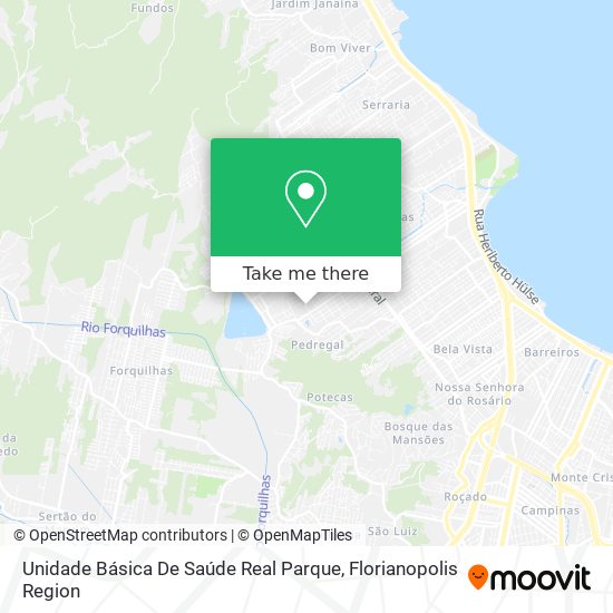 Unidade Básica De Saúde Real Parque map