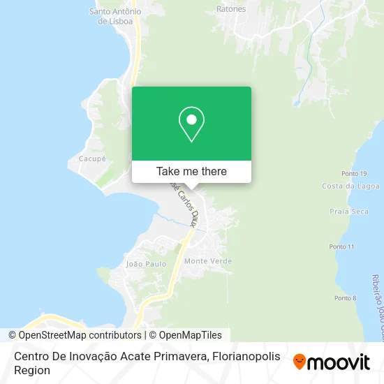 Centro De Inovação Acate Primavera map
