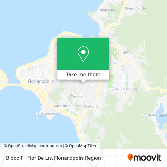 Bloco F - Flor-De-Lis map