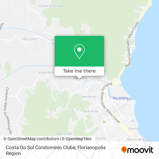 Costa Do Sol Condomínio Clube map