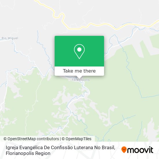 Igreja Evangélica De Confissão Luterana No Brasil map