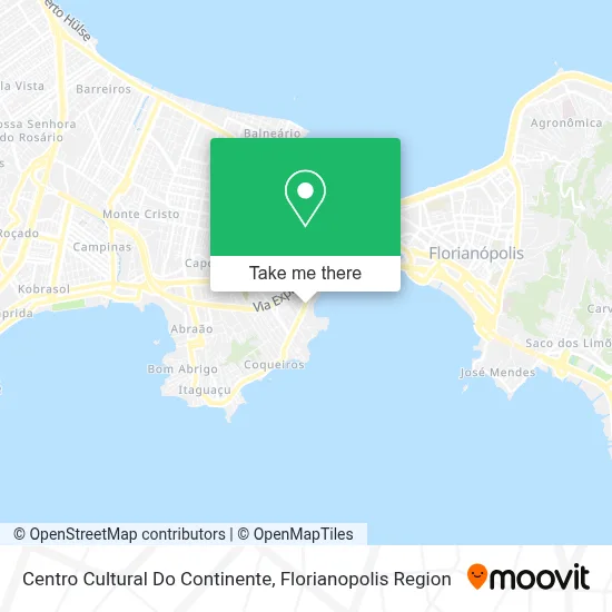 Centro Cultural Do Continente map