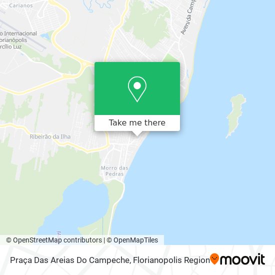 Praça Das Areias Do Campeche map