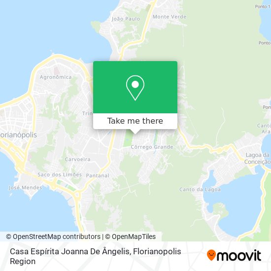 Casa Espírita Joanna De Ângelis map