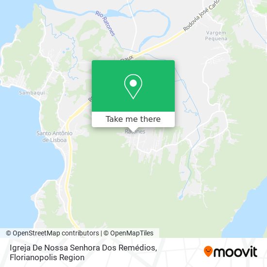 Igreja De Nossa Senhora Dos Remédios map