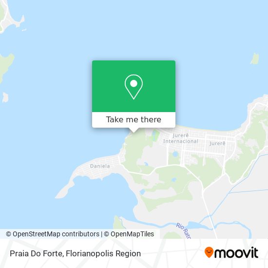 Praia Do Forte map