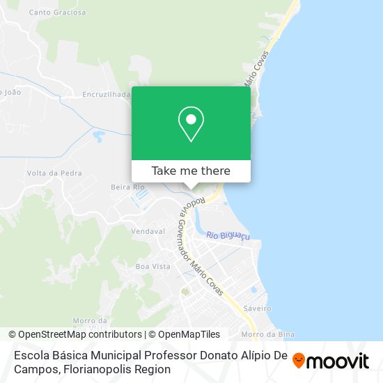 Escola Básica Municipal Professor Donato Alípio De Campos map