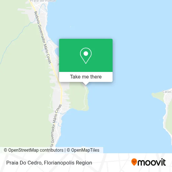 Praia Do Cedro map