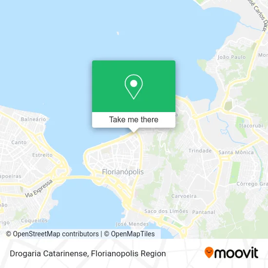 Drogaria Catarinense map