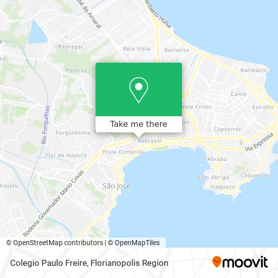 Colegio Paulo Freire map