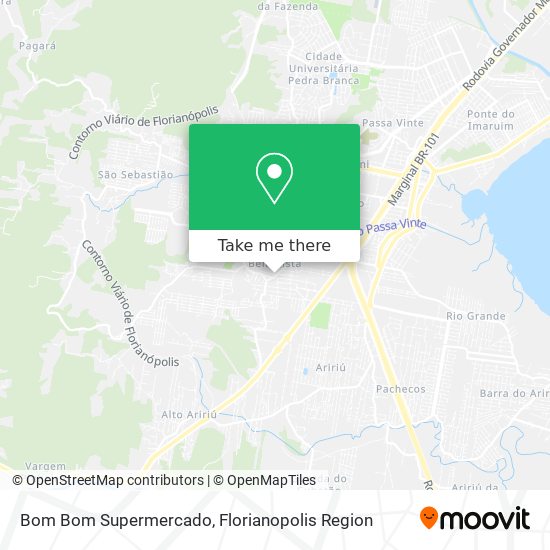 Bom Bom Supermercado map