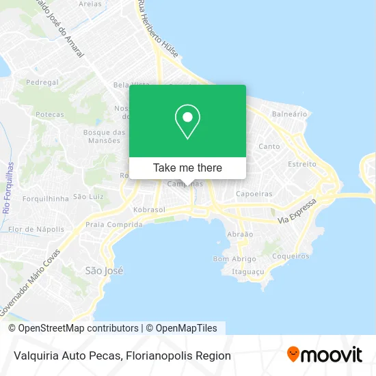 Valquiria Auto Pecas map