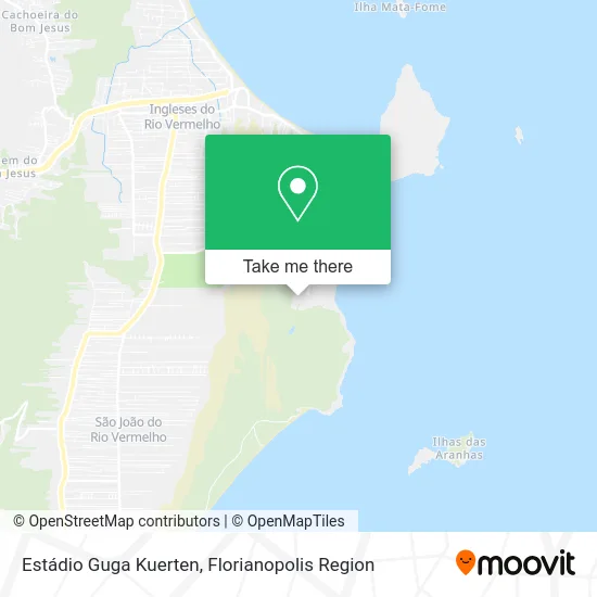 Estádio Guga Kuerten map