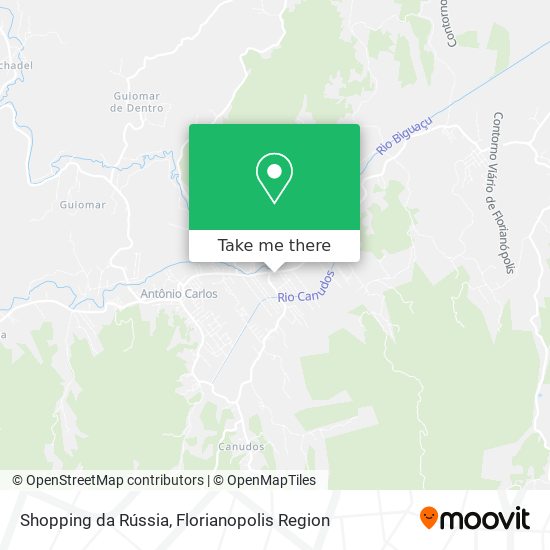 Shopping da Rússia map