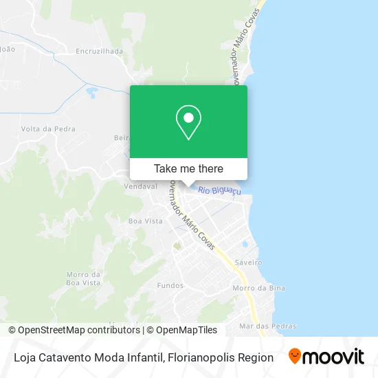 Loja Catavento Moda Infantil map