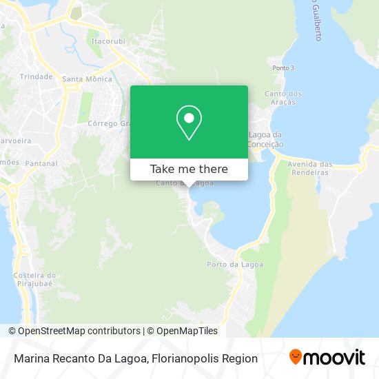 Marina Recanto Da Lagoa map