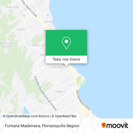 Fontana Madeireira map