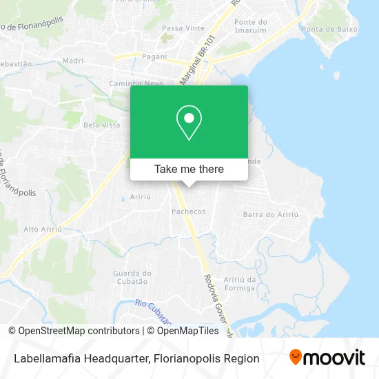 Labellamafia Headquarter map