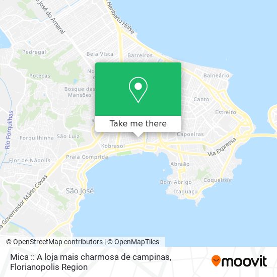 Mica :: A loja mais charmosa de campinas map