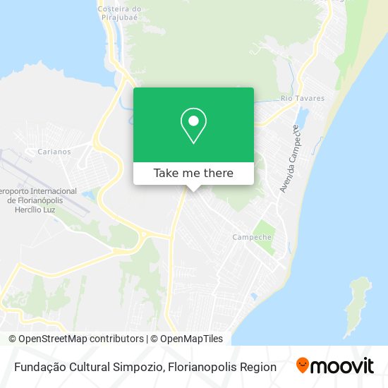 Fundação Cultural Simpozio map