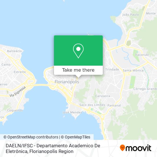 DAELN / IFSC - Departamento Academico De Eletrônica map