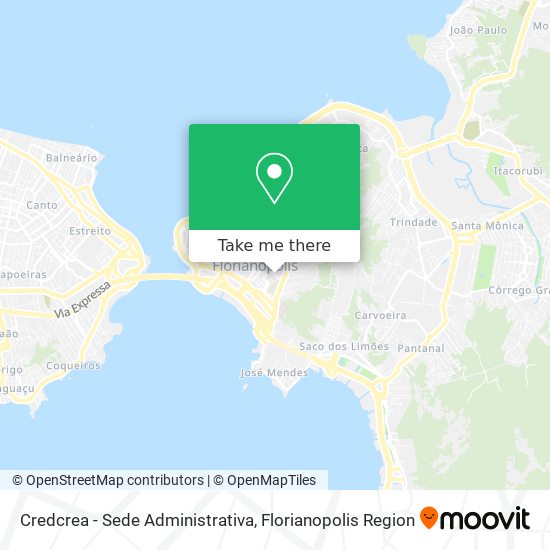 Mapa Credcrea - Sede Administrativa