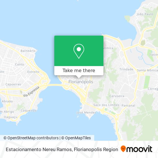 Estacionamento Nereu Ramos map