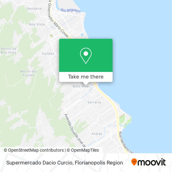 Supermercado Dacio Curcio map