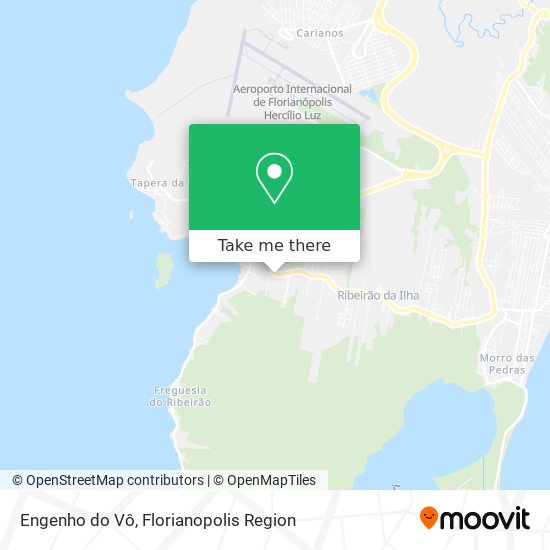 Engenho do Vô map