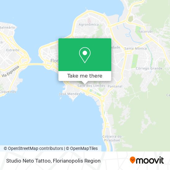 Studio Neto Tattoo map
