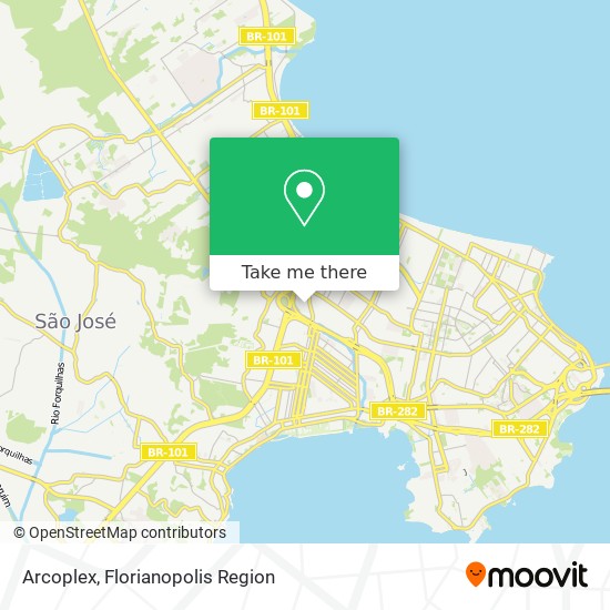 Mapa Arcoplex